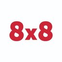 8x8, Inc. logo